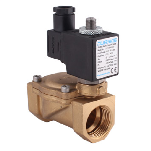 ESV-507 Serisi - Normalde Açık Pilot Kumandalı 3/2 Yollu 1/8''...1'' Solenoid Valfler
