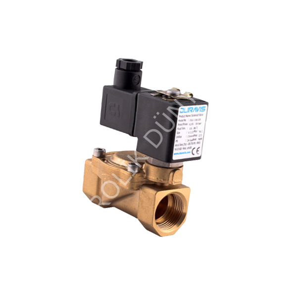 ESV-200/201 Serisi - Pilot Kumandalı 2/2 Yollu 1/8''...2'' Solenoid Valfler