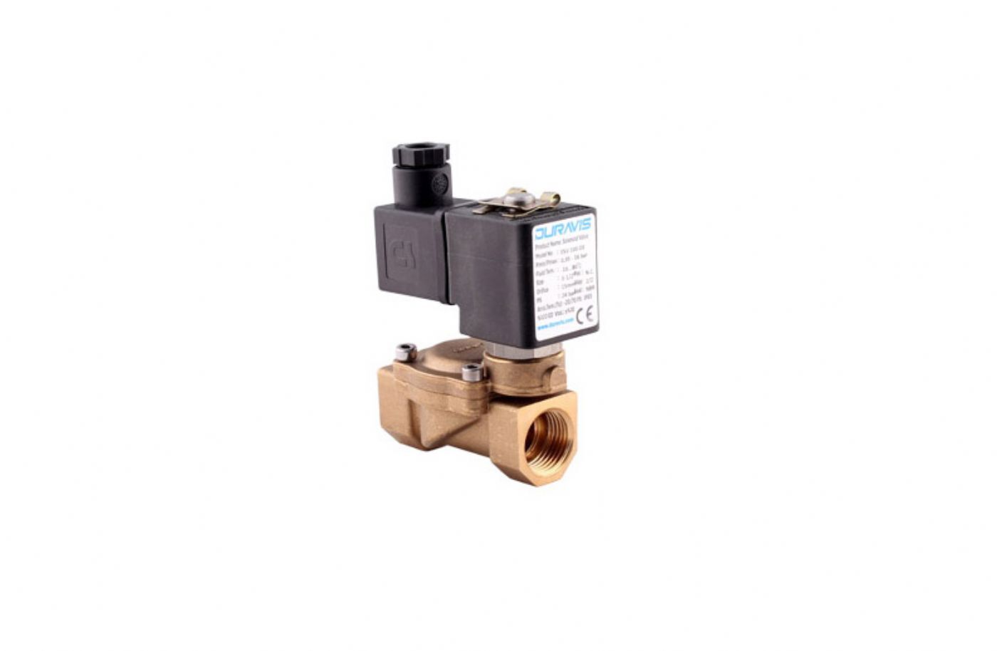 ESV-200/201 Serisi - Pilot Kumandalı 2/2 Yollu 1/8''...2'' Solenoid Valfler 3/8'' - 110V - N.A