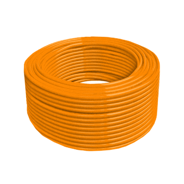 Poliüretan Pnömatik Turuncu Hortum PU 1208 (12x8mm)