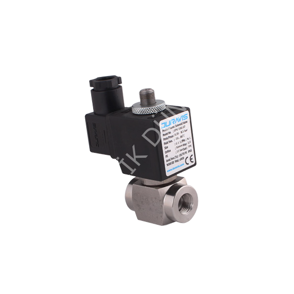 ESV-606 Serisi - Normalde Kapalı Direk Çekmeli 2/2 Yollu 1/8''...1/4'' Solenoid Valfler