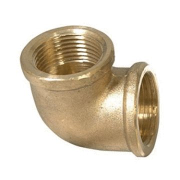 Pirinç Dişi Dirsek 1/2''