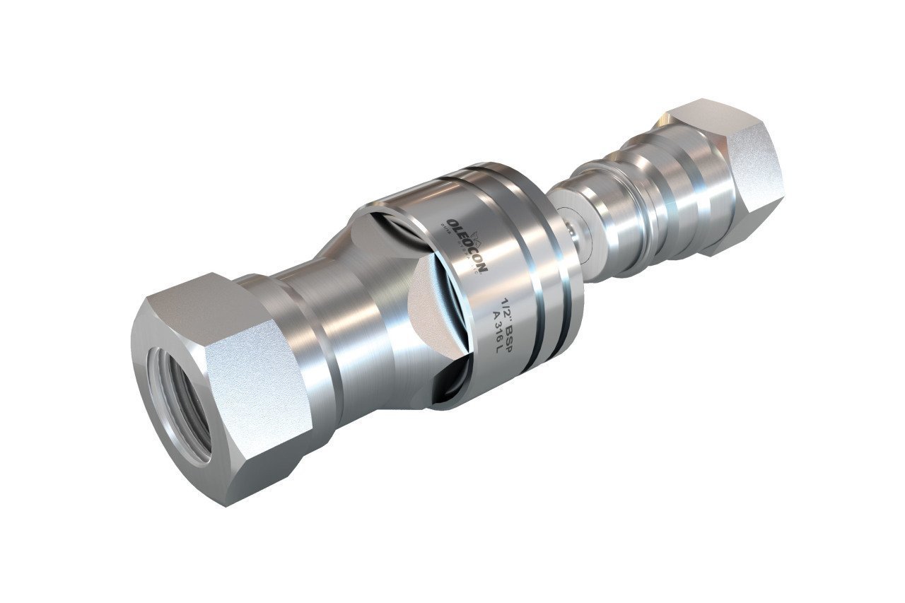 Paslanmaz Hidrolik Otomatik Rakor ISO 7241-A - BSP Paslanmaz Hidrolik ...