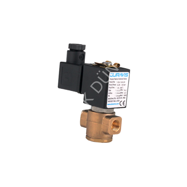 ESV-400/401 Serisi - Direk Çekmeli 2/2 Yollu 1/8''...1/4'' Solenoid Valfler