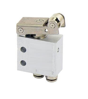 Q4mm - 3/2 Pnömatik Makaralı Valf