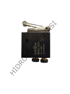 Q4mm - 3/2 Pnömatik Makaralı Valf