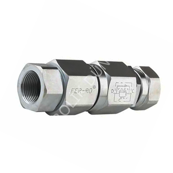 Hat Tipi Dıştan Basınç Ayarlı Basınç Sıralama Valfi 3/4''