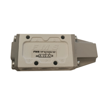 1/4 - 5X2 Pnömatik Hava Yay Valf