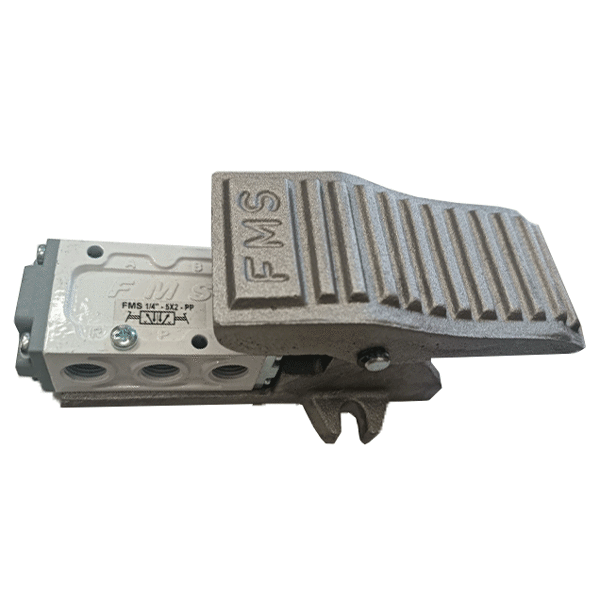 1/4 - 5X2 Pnömatik Pedal Pedal Valf