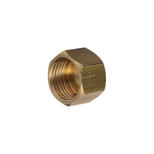 Pirinç Somun Tapa 1'' 1/2
