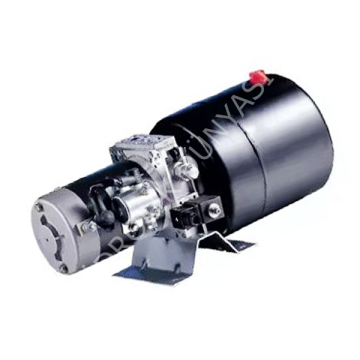 12V DC Yatay - Hidrolik Popetli Power Pack Üniteler Tek Etkili Uygulama