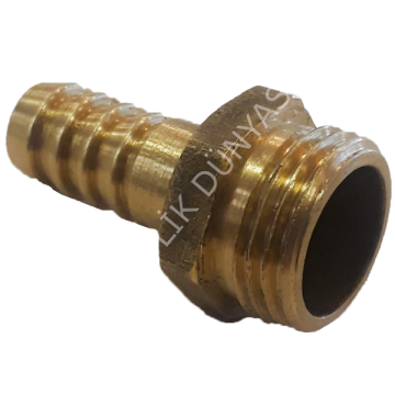 Pirinç Hortum Ucu 1/8'' - 8 MM