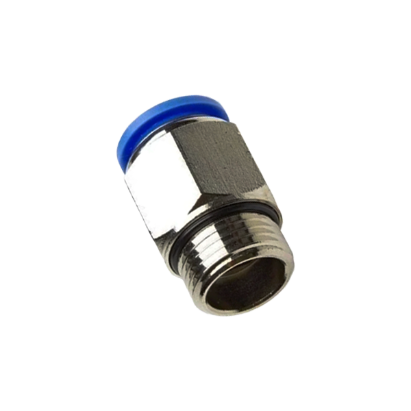 Pnömatik Metrik Düz Rekor - Firetech 10-M10*1,5