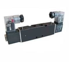 1/4 - 5/2 Çift Bobin Elektrik Uyarılı Yön Kontrol Valfi