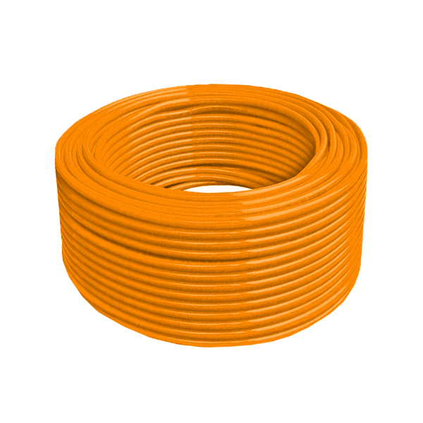 Poliüretan Pnömatik Turuncu Hortum  PU 1612 (16x12mm)