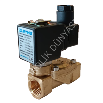 Pilot Kumandalı 2/2 Yollu Solenoid Valfler