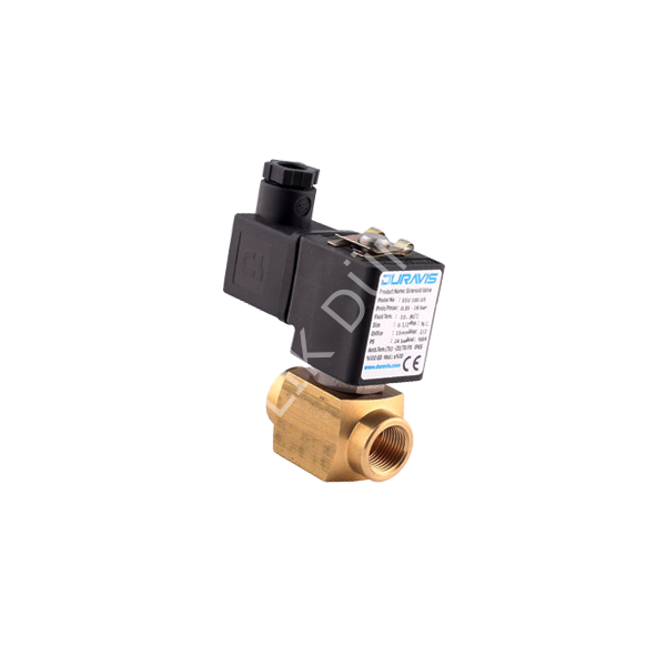 ESV-130 Serisi - 2/2 Yollu 3/8''- 1'' Direk Veya Pilot Kumandalı Solenoid Valfler