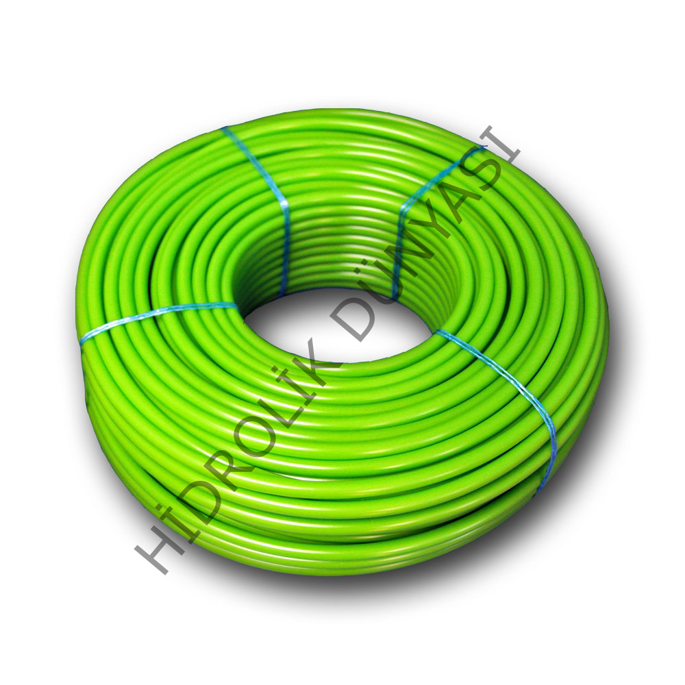 Poliüretan Pnömatik Yeşil Hortum PU 0855 (8x5,5mm)