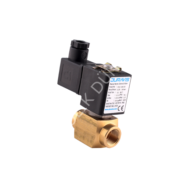 ESV-120 Serisi - Normalde Kapalı Direk Çekmeli 2/2 Yollu 3/8''...1'' Solenoid Valfler