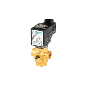 ﻿﻿ESV-190 Serisi - Yön Değiştirici Direk Çekmeli 3/2 Yollu 1/8''...1/4'' Solenoid Valfler