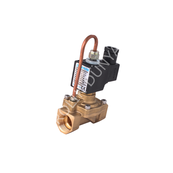 ESV-102 Serisi - Normalde Açık Pilot Kumandalı 2/2 Yollu 1/8''...1/4'' Solenoid Valfler