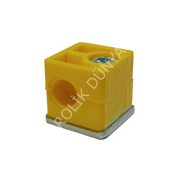 Tekli Boru Kelepçe - Tek Lamalı 33.7 -1''mm
