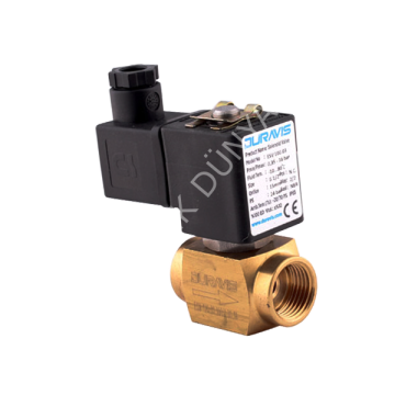 ESV-520 Serisi - Normalde Kapalı Direk Çekmeli 2/2 Yollu 3/8''...1'' Solenoid Valfler