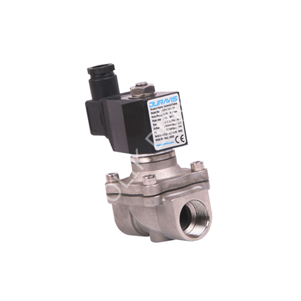 ESV-611 Serisi - Normalde Açık Pilot Kumandalı 2/2 Yollu 3/8''...2'' Solenoid Valfler