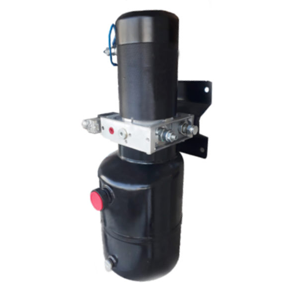 12V DC Dikey- Hidrolik Popetli Power Pack Üniteler Tek Etkili Uygulama
