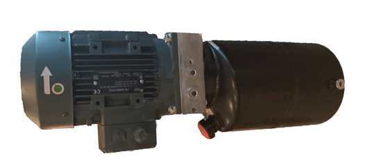 380V AC Yatay Hidrolik P, T Çıkışlı Power Pack Üniteler Çift Etkili Uygulama