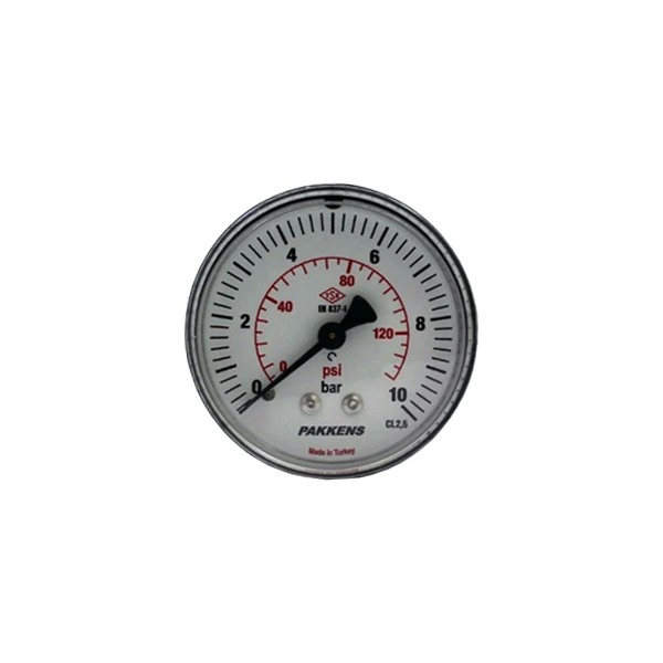 Q63 Kuru Tip Pano Bağlantılı Manometre (Metal Gövde-Metal Kapak)