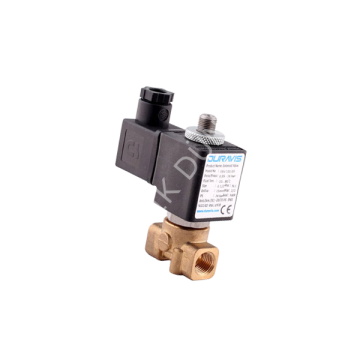 ESV-506 Serisi - Normalde Kapalı Direk Çekmeli 3/2 Yollu 1/8''...1/4'' Solenoid Valfler