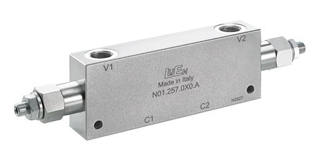 Hidrolik Yük Tutma Valfleri - İkiz Açık Merkez