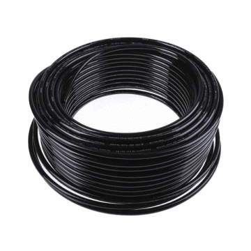 Polietilen Pnömatik Siyah Hortum PE 0806 (8x6mm) 25 m