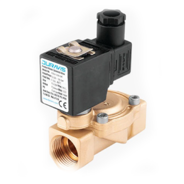 ESV-501 Serisi - Normalde Açık Pilot Kumandalı 2/2 Yollu 1/8''...1/4'' Solenoid Valfler