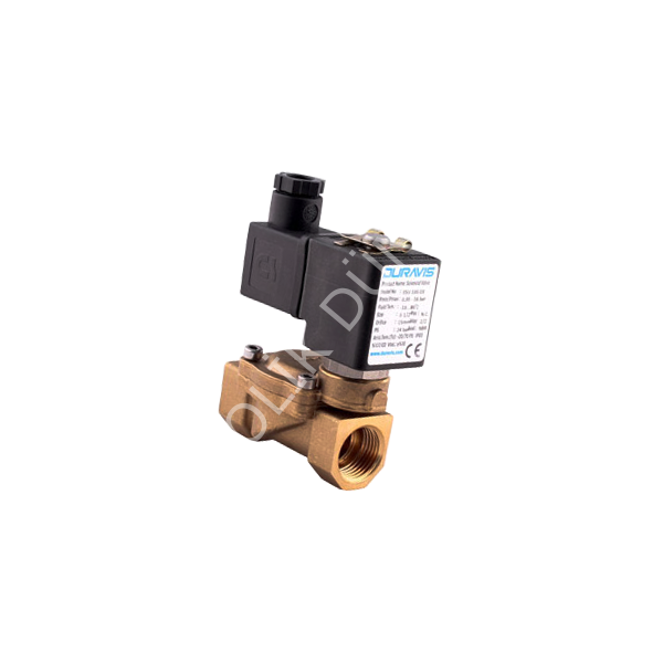 ESV-501 Serisi - Normalde Açık Pilot Kumandalı 2/2 Yollu 1/8''...1/4'' Solenoid Valfler