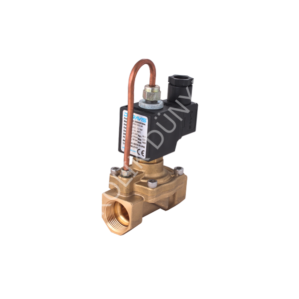 ESV-502 Serisi - Normalde Açık Direk Çekmeli 2/2 Yollu Borulu 1/8''...1'' Solenoid Valfler