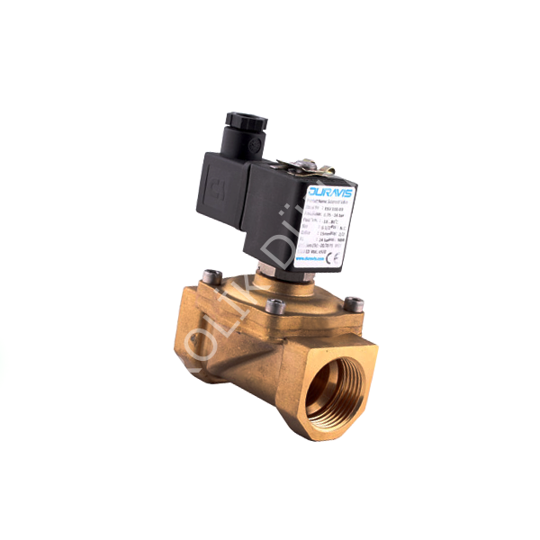 ESV-110/111 Serisi -  Pilot Kumandalı 2/2 Yollu 1/8''...1/4'' Solenoid Valfler