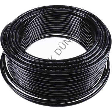 Poliüretan Pnömatik Siyah Hortum PU 1208 (12x8mm)