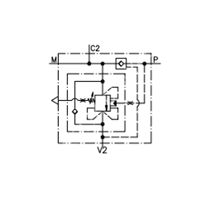 Hidrolik Yük Tutma Valfleri - Rejeneratif  Kapalı Merkez 3/4''