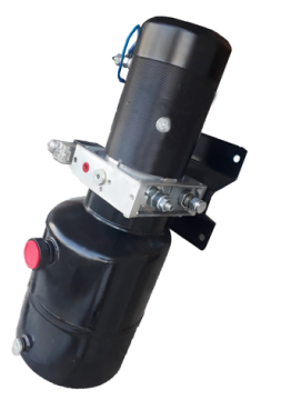 24V DC Dikey- Hidrolik Tek Etkili Uygulama Popetli Power Pack Üniteler